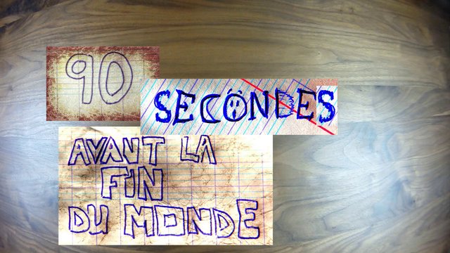 90 Secondes avant la fin du monde